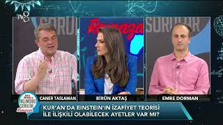 Kuranda Einsteinin İzafiyet Teorisi İle İlgili Ayetler Var Mı? Caner Taslaman