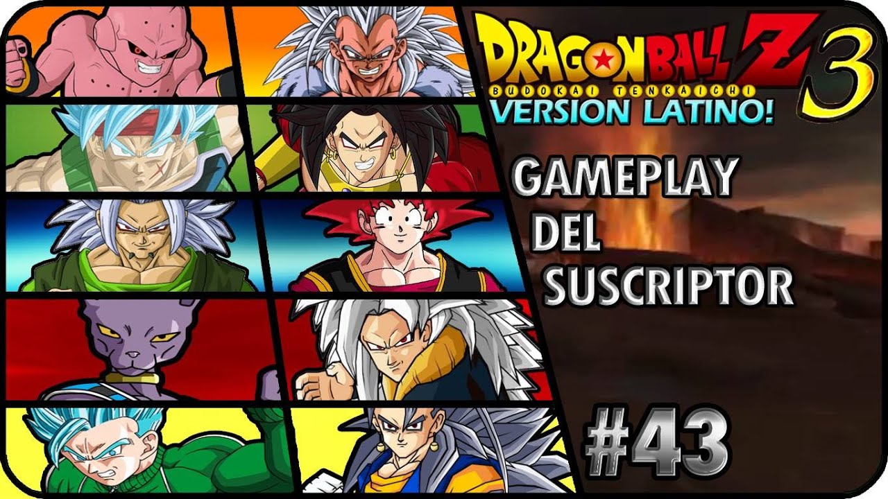 DRAGON BALL Z BUDOKAI TENKAICHI 3 LATINO GAMEPLAY DEL ...