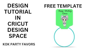 FREE HANG TAG | DESIGN TUTORIAL IN CRICUT DESIGN SPACE FOR PERSONAL USE ONLY #freetemplate #cricut