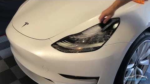 Paint protection for a headlight lense. How to install. 3M Scotchgard Pro Film