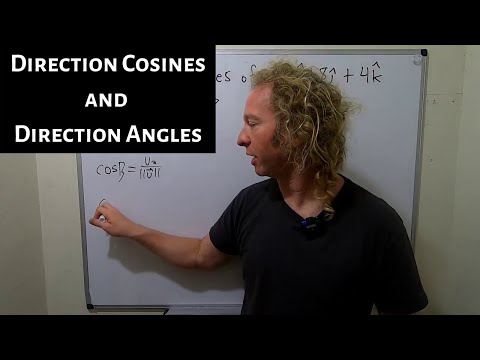 Video: Kako Pronaći Kosinus U Smjeru