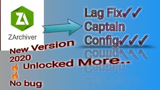 Zarchiver!!Mod apk!!Lag fix !!Captain Config screenshot 5