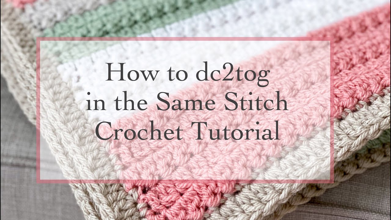 Textured Crochet Stitch Blanket: The Oceanside Throw - Daisy Cottage Designs