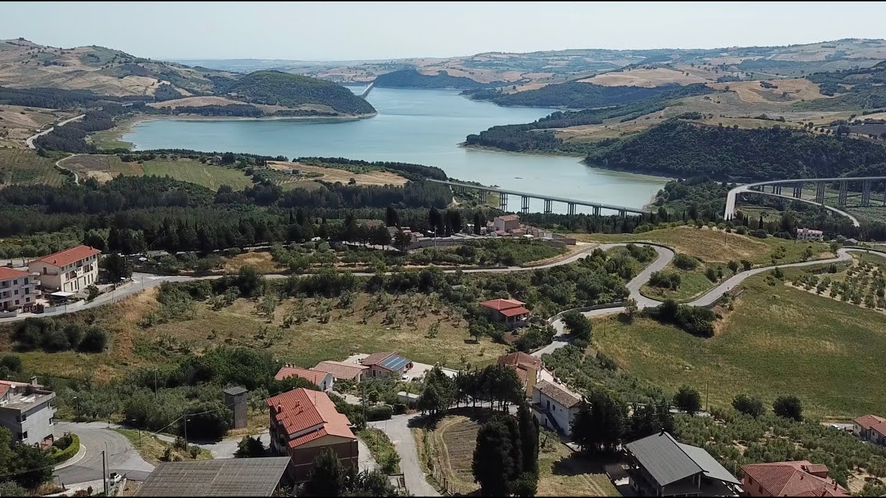 Paesaggio meraviglioso da Bosco San Nazario  Casarene Guardialfiera Molise