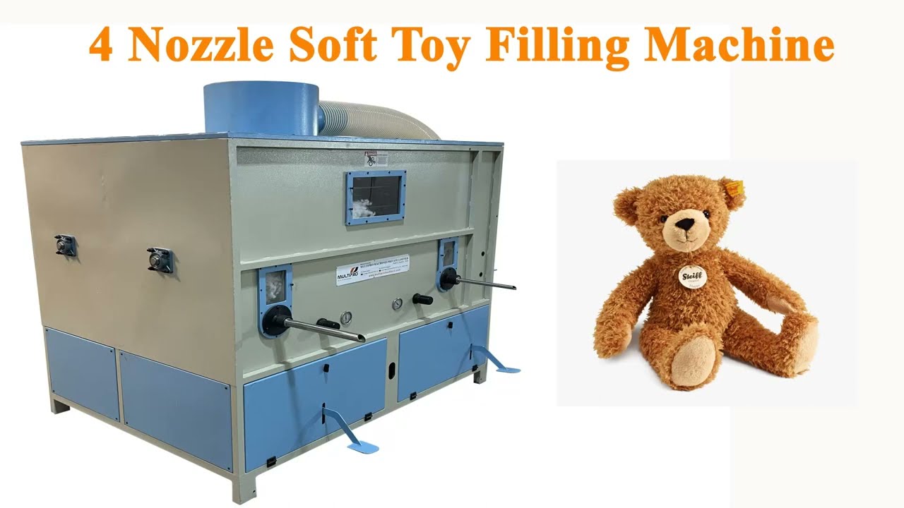 Soft Toy Stuffing Machine / Teddy Bear Making Machine / Plush Toy Filling  Machine 