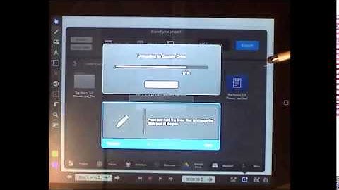 Exporting Explain Everything video to Google Drive