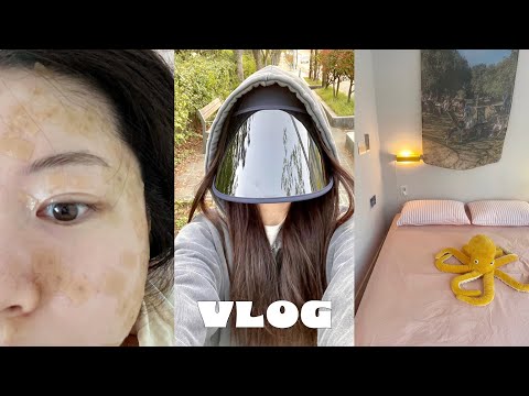VLOG🏠 강제 집콕, 어쩌다보니 편평사마귀 제거 브이로그 / 영이
