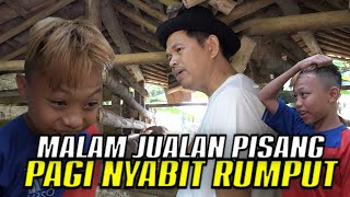 SAAT MALAM RIZAL MASIH CARI UANG MENJADI KULI MUAT PISANG DAN IKUT BERJUALAN HINGGA PAGI
