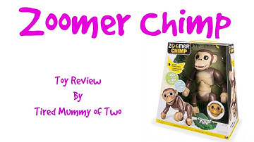 Zoomer chimp - How it works and see it in action - Voted best animatronic toy of 2016 by Elizabeth 8