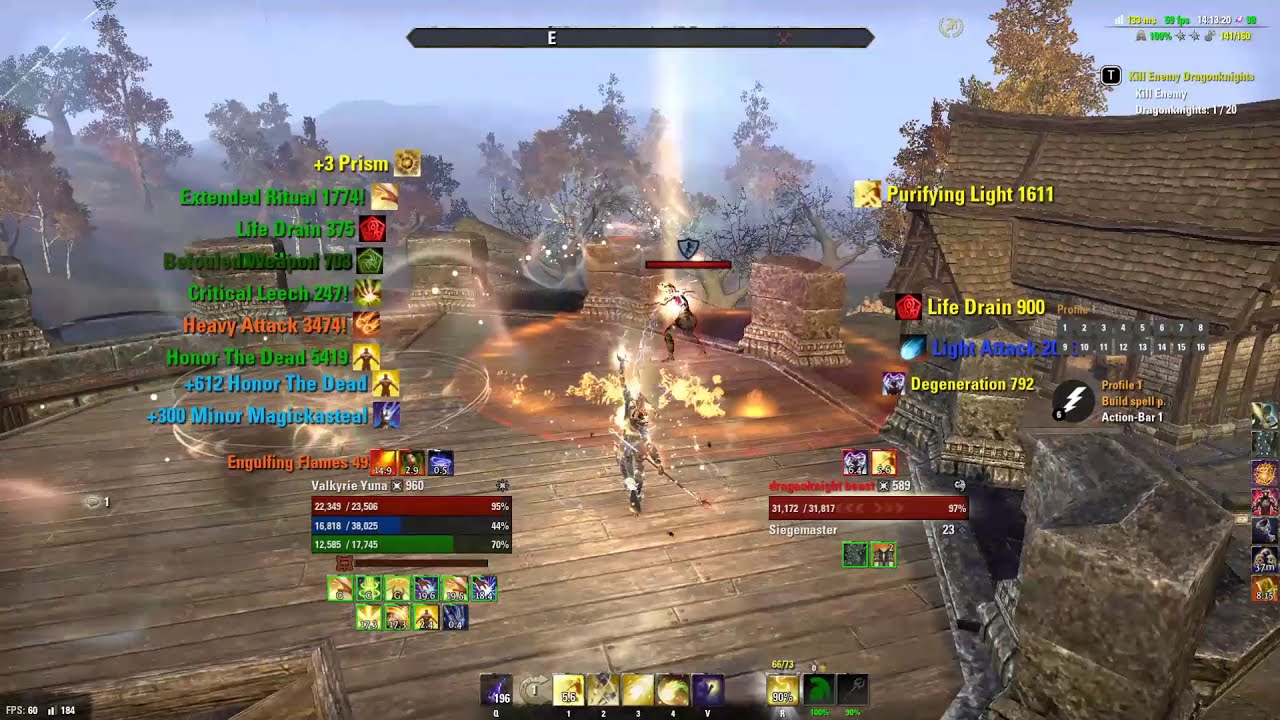 [ESO] MagPlar PVP Greymoor (Magicka Templar) 5 YouTube