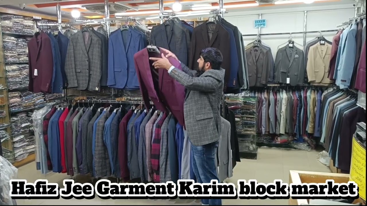 Men Coat🧥 Hafiz Jee garment Karim block market 