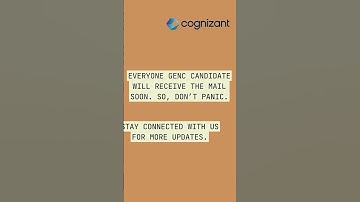 Cognizant Mail Update 2023 Batch | Cognizant Foundational Skill Readiness Assessment #cognizantgenc