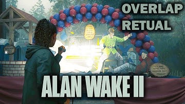 ALAN WAKE 2 PC Walkthrough Gameplay Part-09 -  OVERLAP RETUAL PART -02 (FULL GAME)