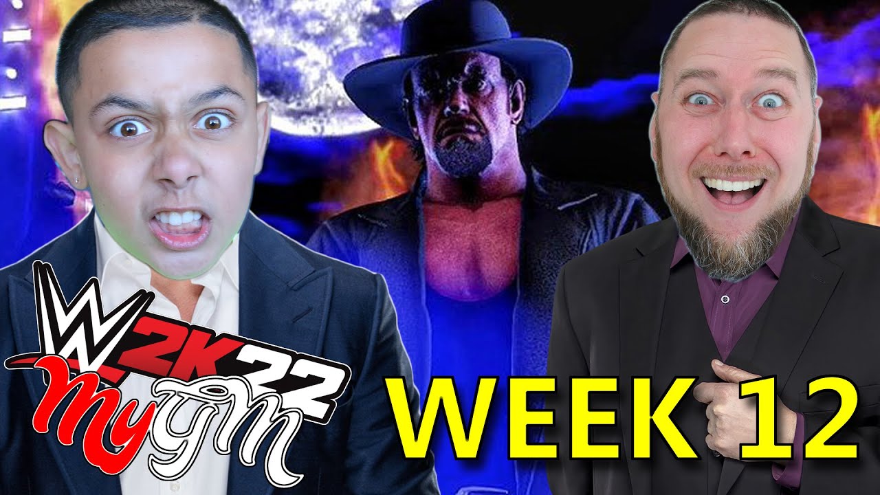 WWE 2K22 | 2 Player My GM Mode WEEK 12