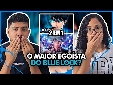 REACT 2 EM 1 - ALBK - Egoísta e Quebra-Cabeça | Isagi Yoichi (Blue Lock) | Caçadores React