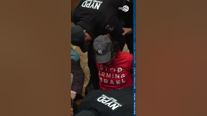 Jewish protesters storm Trump Tower demanding release of Columbia graduate student