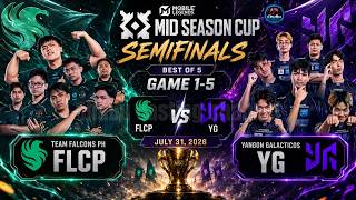 RESTREAM | Team Falcons PH vs Yangon Galacticos | Game 1–5 Highlights | MSC 2026 Semifinals (BO5) screenshot 5