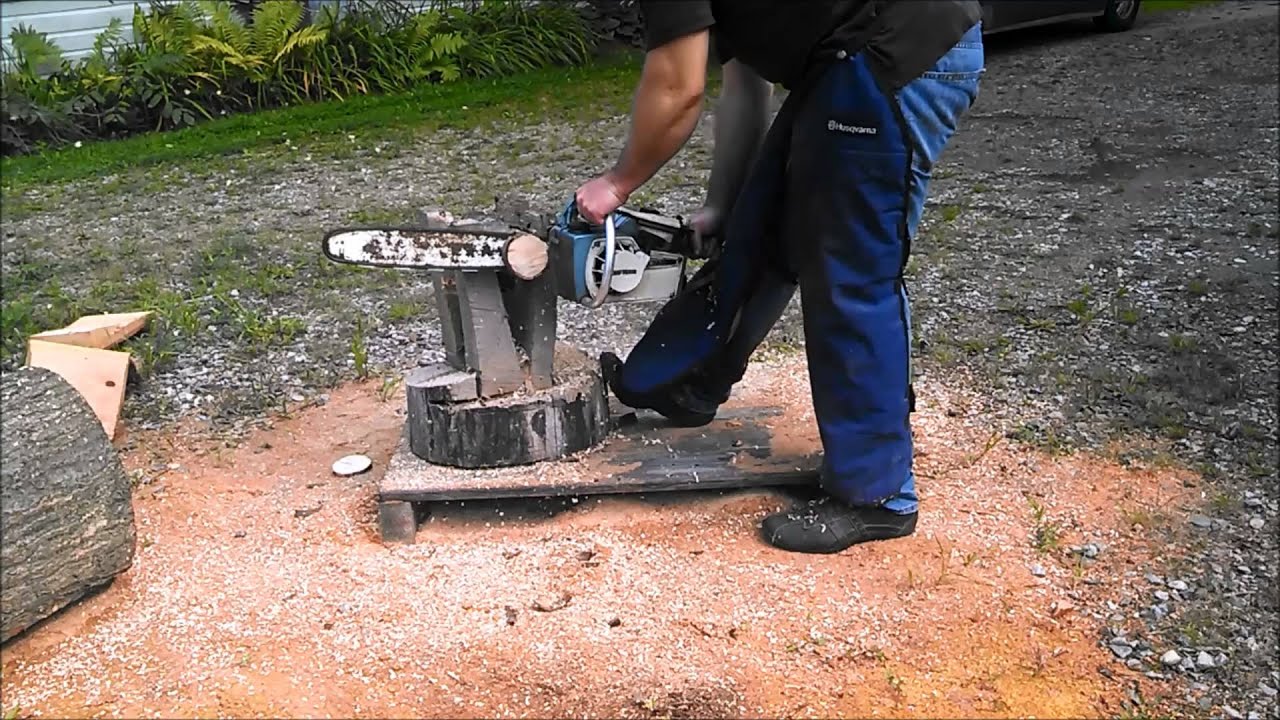 Sears 3.7A Craftsman roper chainsaw sawing YouTube