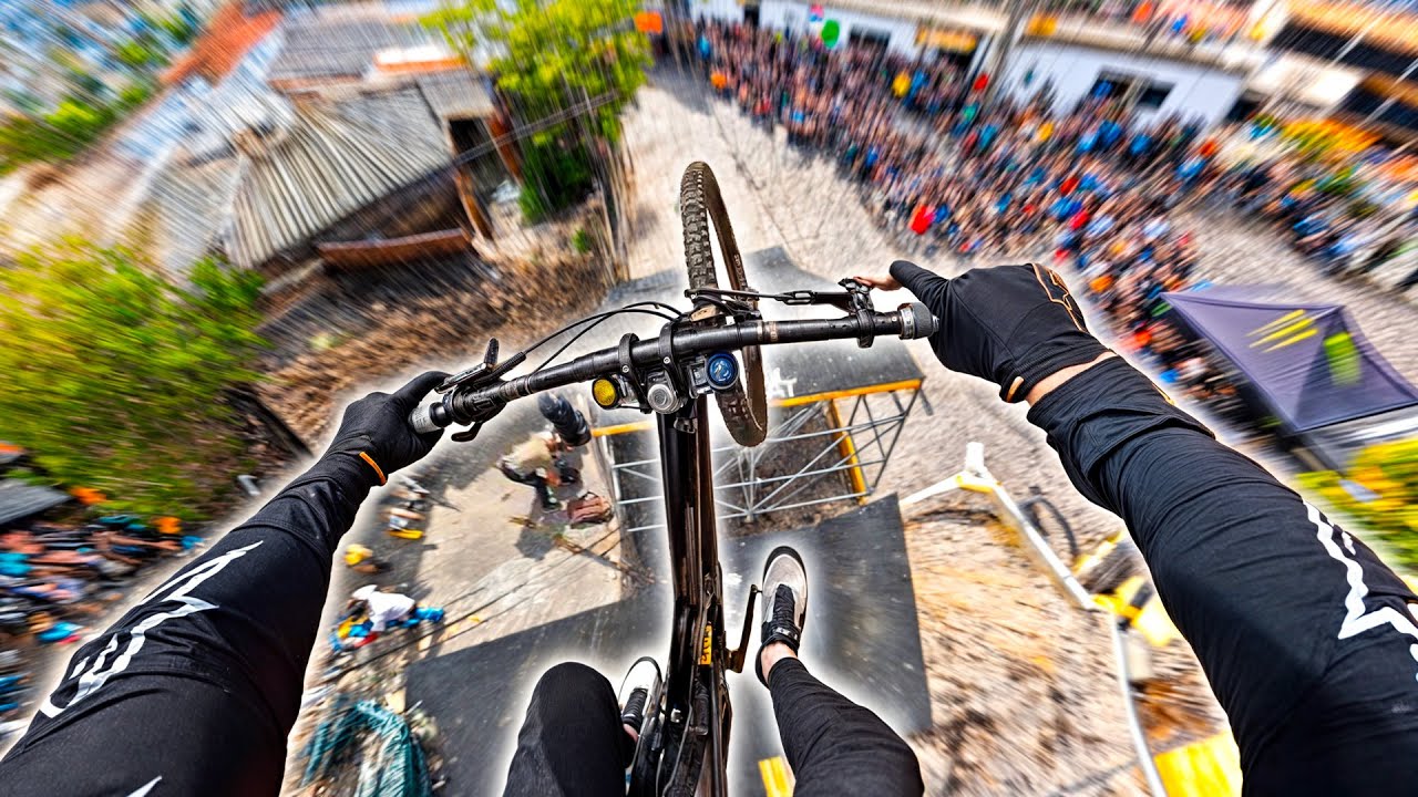 ⁠ ⁠⁠VTT URBAIN extrême : on participe à Valparaiso (ft. LalycheTV)