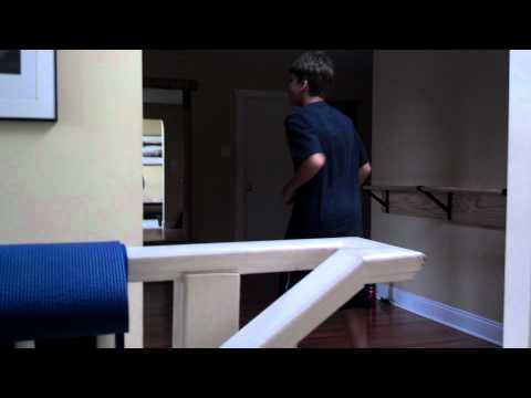 Kid interrupts zumba class