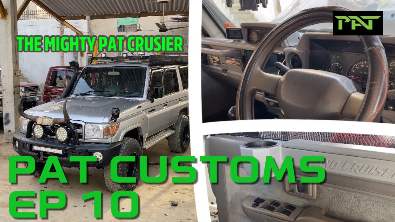 ВНУТРЕННИЙ ВИД АВТОМОБИЛЯ PAT CRUISER | PAT CUSTOMS | ЭПИЗОД 10 | PAKISTAN AUTOTECHNICS