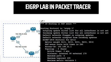 How to configure EIGRP in Packet Tracer | CCNA | Networkforyou