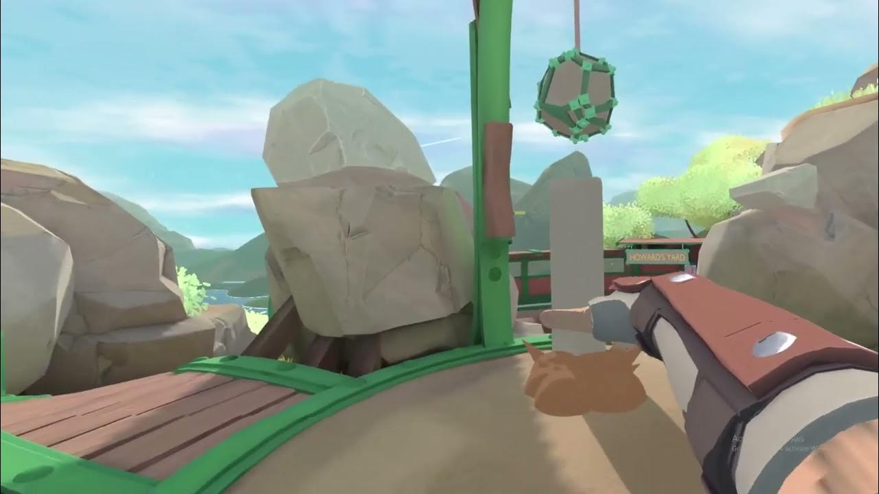 Playing The Rumble Vr Game For The First Time YouTube