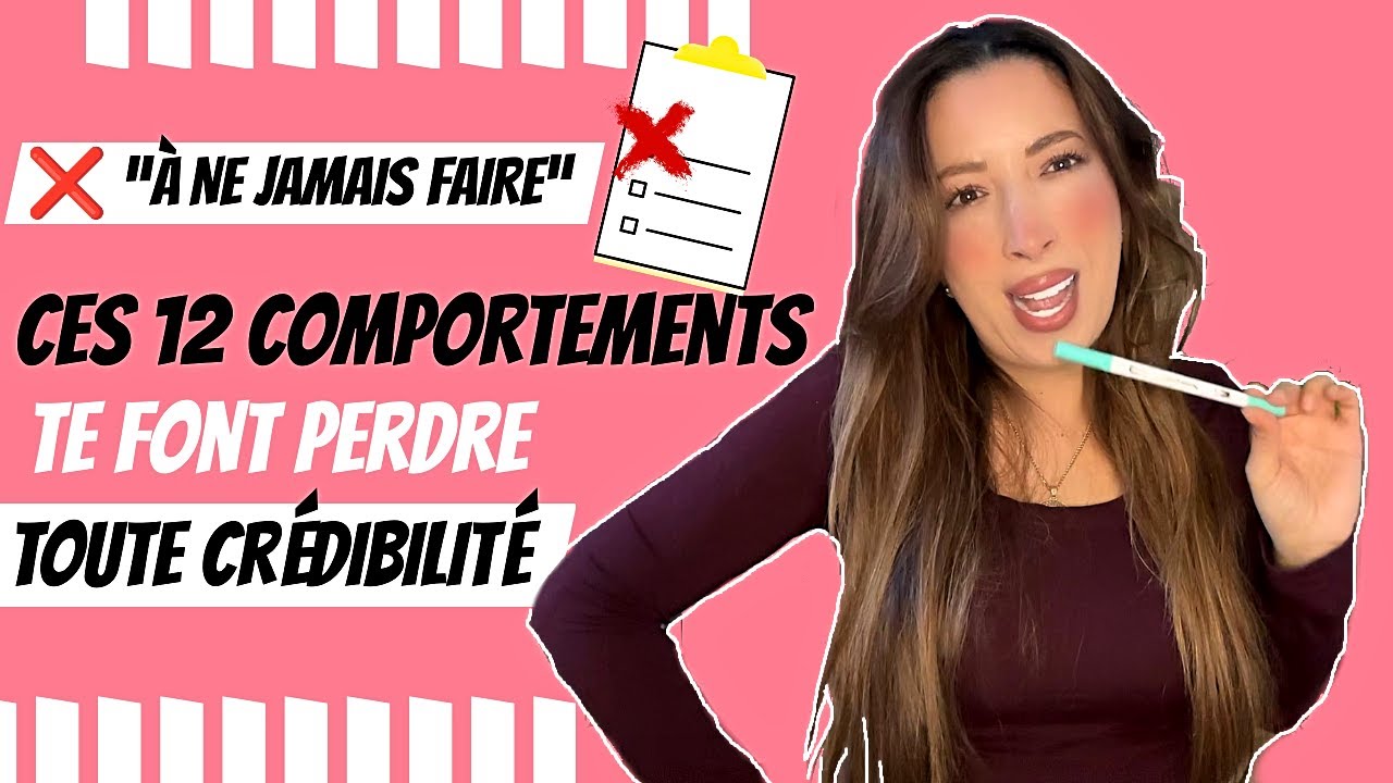 ❌ 12 COMPORTEMENTS DE FEMME CHEAP (BAS DE GAMME)
