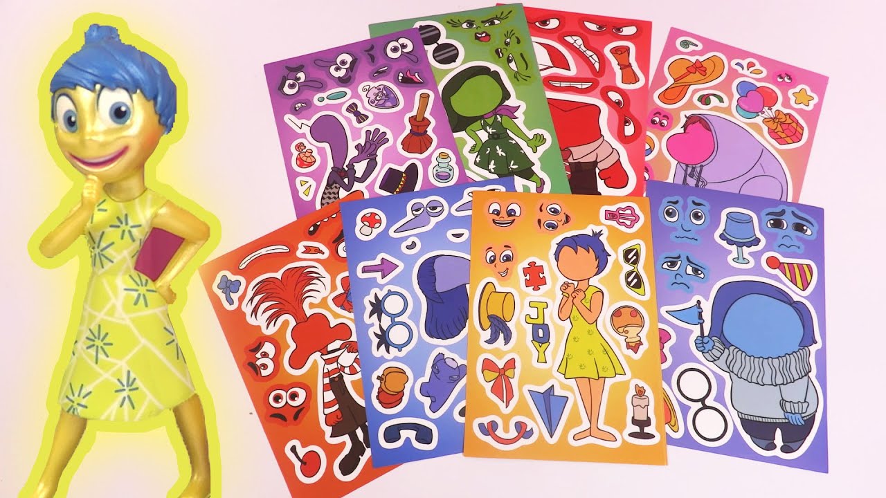 Vice Versa 2 Crée ton Personnage Joie, Peur, Colère et Nouvelles Emotions