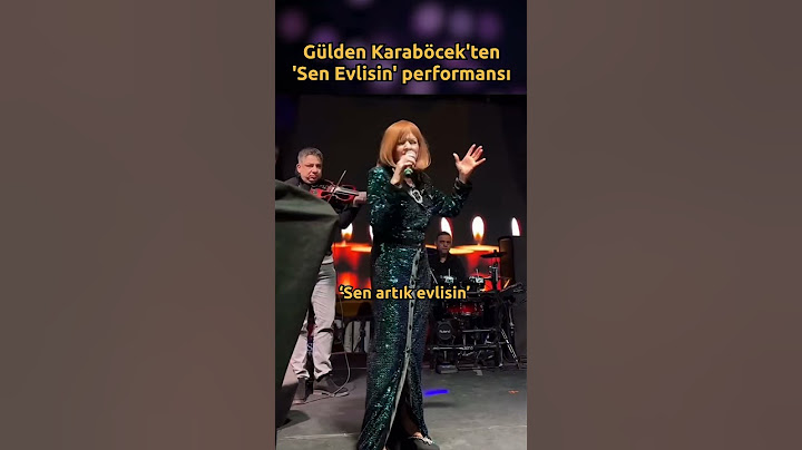 Gençliğide eniştesiyle evlenen Gülden Karaböcek, bir etkinlikte ‘Sen artık evlisin’ şarkısını söyled