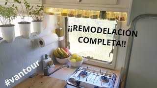 Autocaravana maker con mini taller e impresora 3D  ¡remodelación completa! van tour