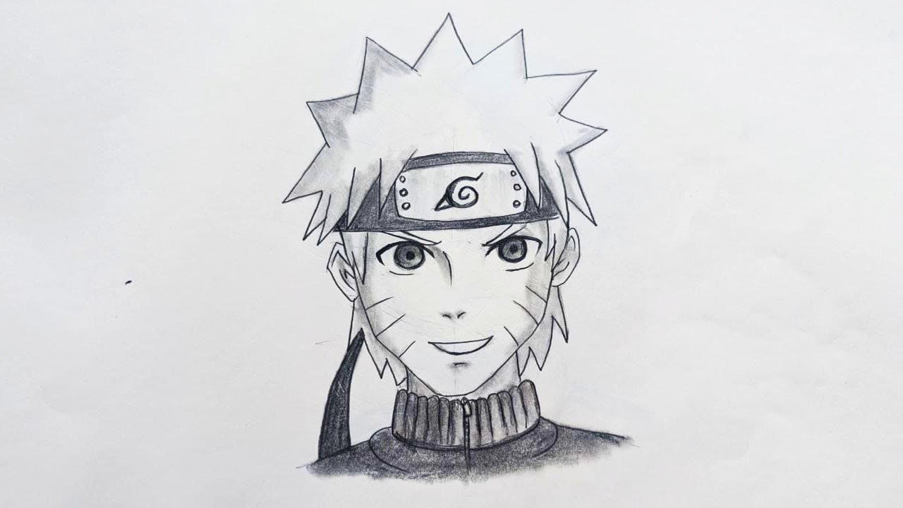 How to draw Naruto Uzumaki step by step, naruto drawing easy, How to  draw anime step by step, Naruto Uzumaki, anime, drawing