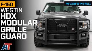 2015-2020 F-150 Westin HDX Modular Grille Guard Review & Install Ford F150 Grille Guard