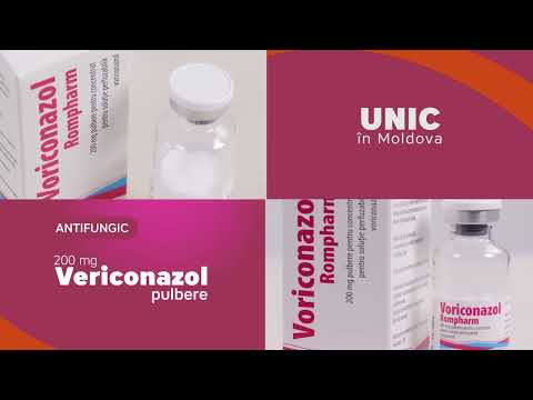 Rompharm - Voriconazol unic in Moldova / Medicamente