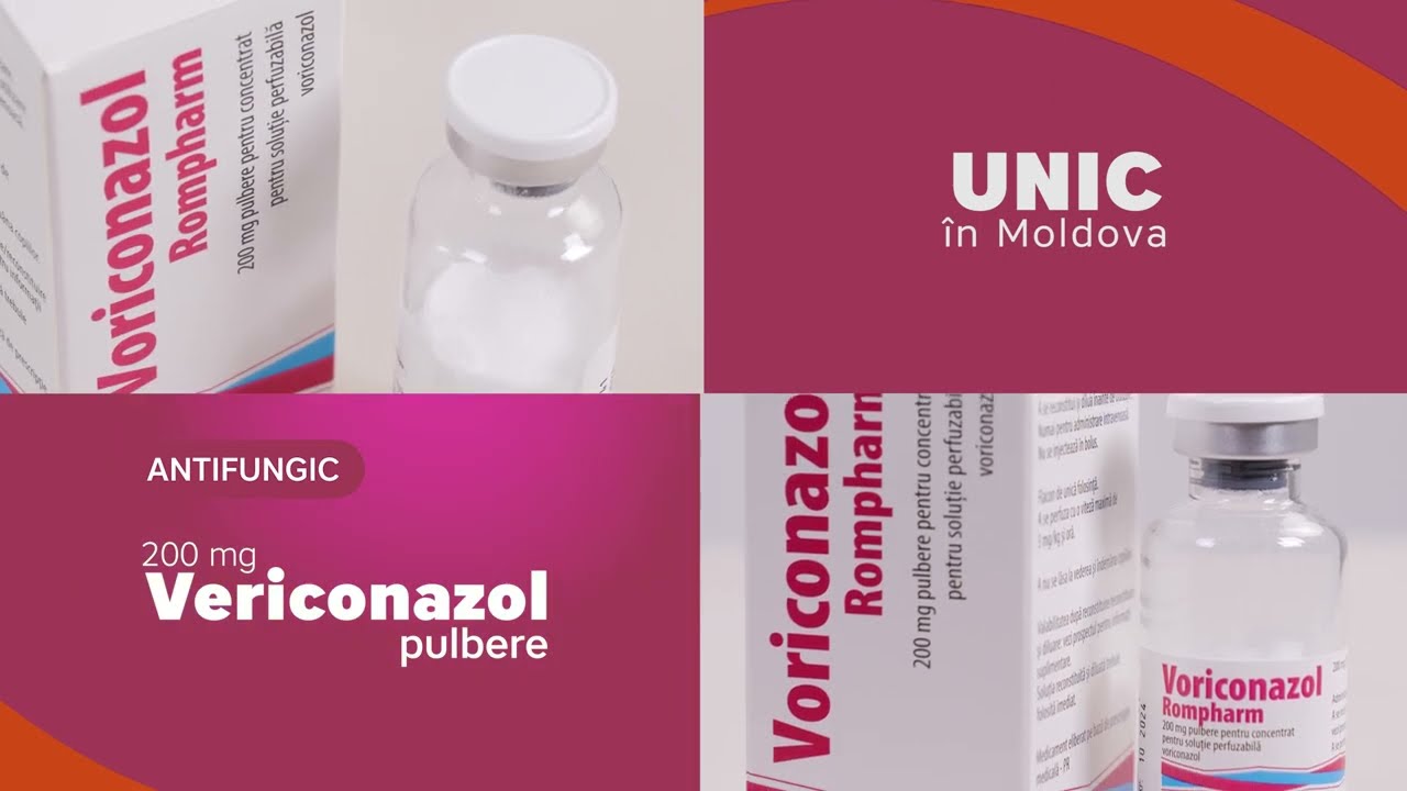 Rompharm - Voriconazol unic in Moldova / Medicamente