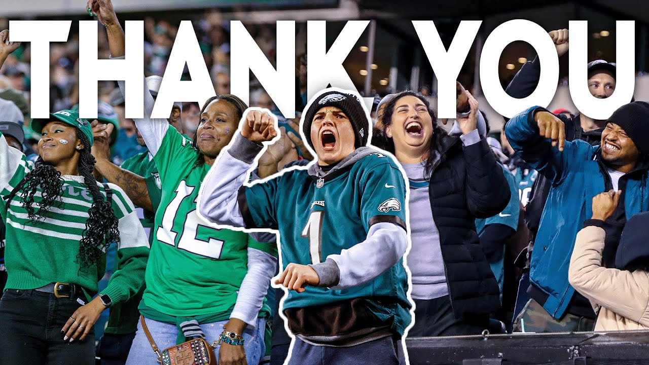 🦅 Thank You Eagles Fans! YouTube
