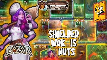JULES BUILD SHIELDED WOK + BURN REGEN FOOD STACKED CRAZY DAMAGE – The Bazaar Gameplay