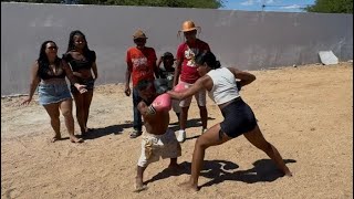 VITÓRIA BATEU CHAGUINHA NO BOX ELE NÃO AGUENTOU ￼ 