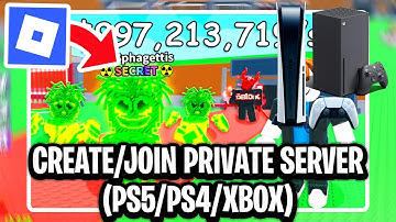 How to Create and Join a Private Server in Roblox Steal a Brainrot (PS4/PS5/Xbox Tutorial) - 2026
