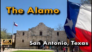 "The Alamo" Historic Site in San Antonio, Texas