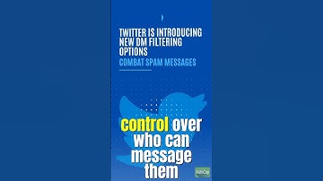 Twitter is introducing new DM filtering option #shotrs