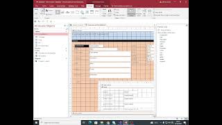Creating  Forms in Access.