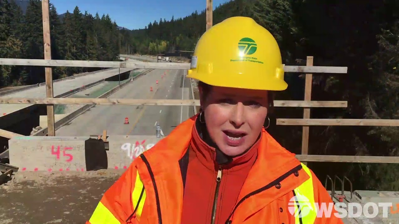 I90 Wildlife Bridge Nears Completion YouTube