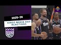 Sacramento Kings Media Day 2025 Reactions