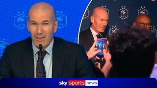 "I turned them all down" | Zinedine Zidane's first comments as France head coach