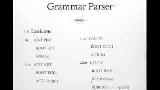 Grammar Parser