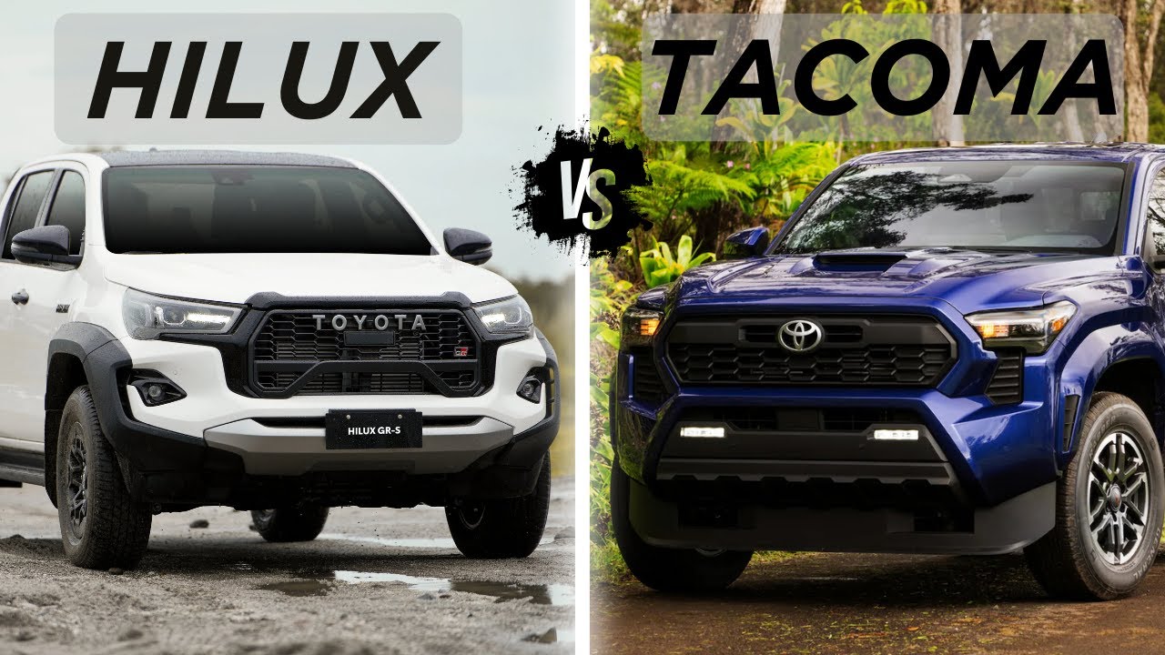 Toyota Tacoma TRD Sport Vs Toyota Hilux GR Sport | Battle of the