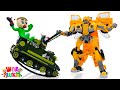 Vui Học cùng bé Luka 🚜 Đại Chiến Xe Tăng và Bumblebee 🚜 Tập 178 Hoạt hình Vui Nhộn Cho Trẻ Em