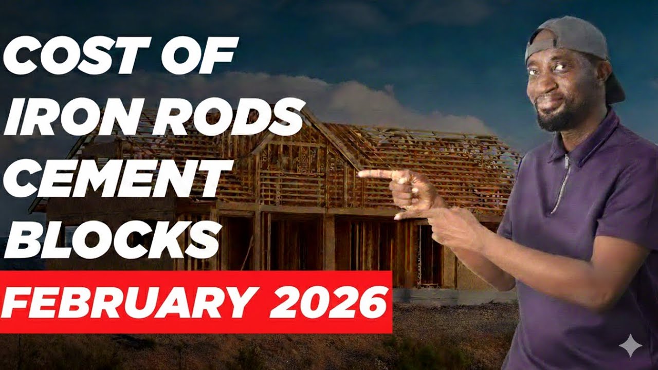 Цены на арматуру, цемент и другие строительные материалы в Гане 🇬🇭