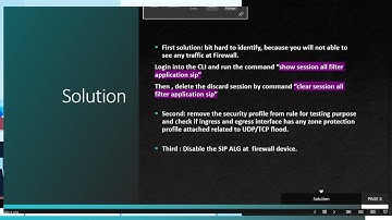 SIP Call Flow Issue  “Bad Packet/Request Received ” | Palo Alto Firewall Troubleshooting